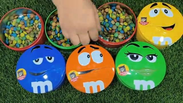 Asmr. Цветные конфеты. Видео для детей. Нэвкин тв.(8)