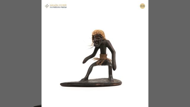 Фигурка асмат-серфер (Западное Папуа)