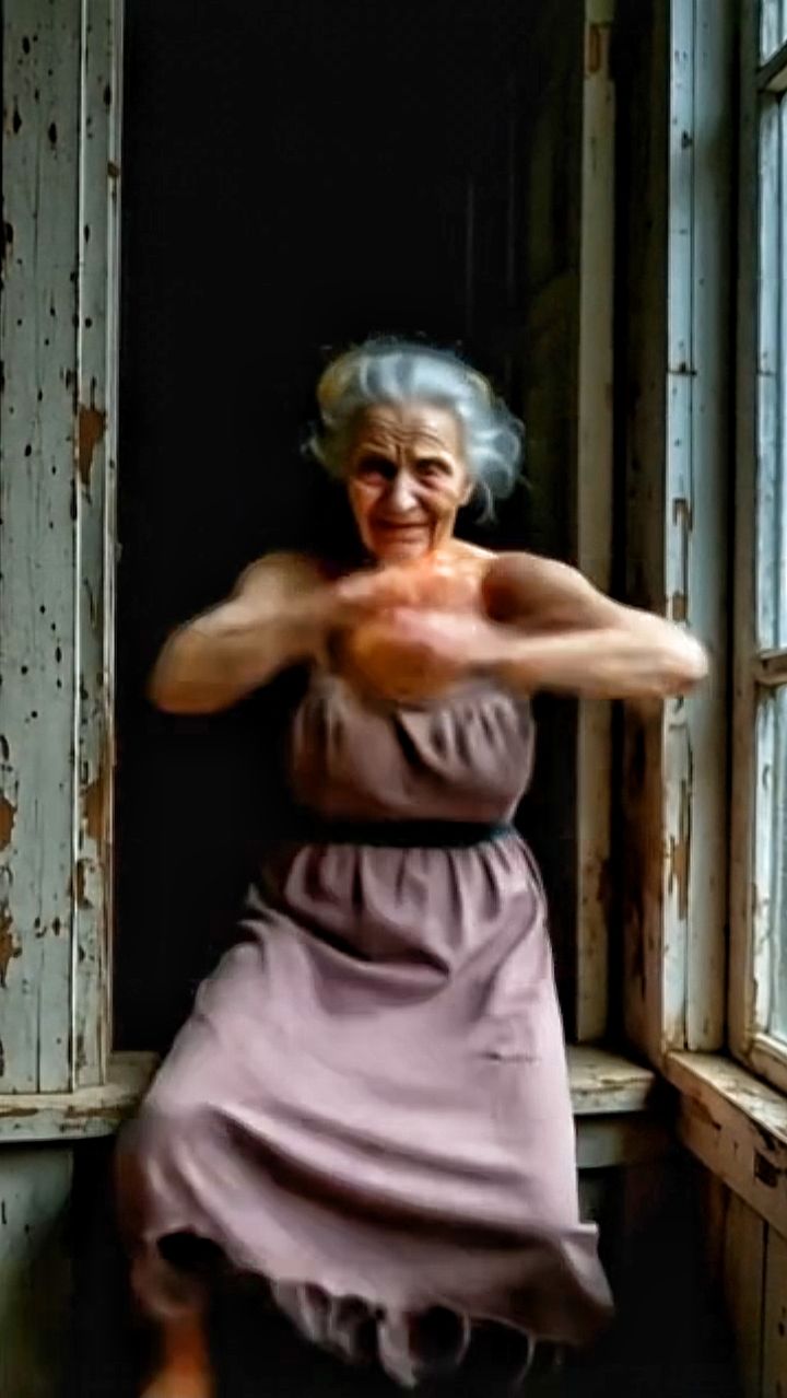 Бабка с булками