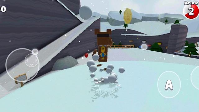 я в зимней биоме