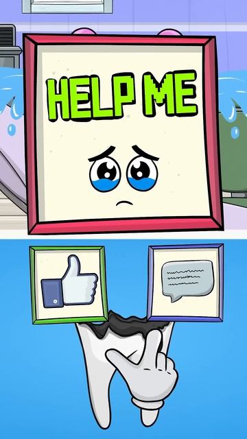 Which Food Makes Teeth Happy 😃 #animation #shorts