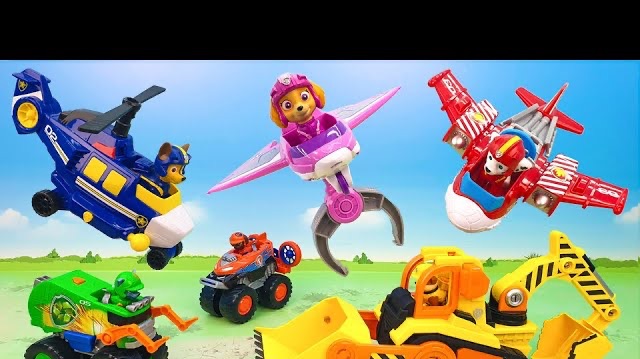 Пожарная и полицейская машина. Бульдозер Эвакуатор Автокран