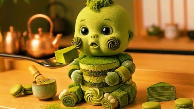 Милые «пищевые младенцы»? | Невероятно приятное ASMR-видео, снятое с помощью ИИ