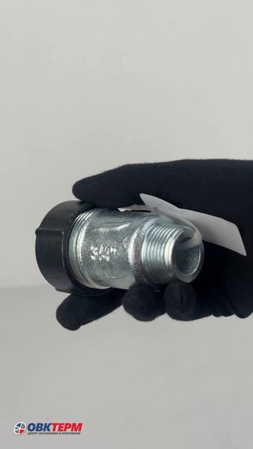 Обжимной соединитель из ковкого чугуна 3/4