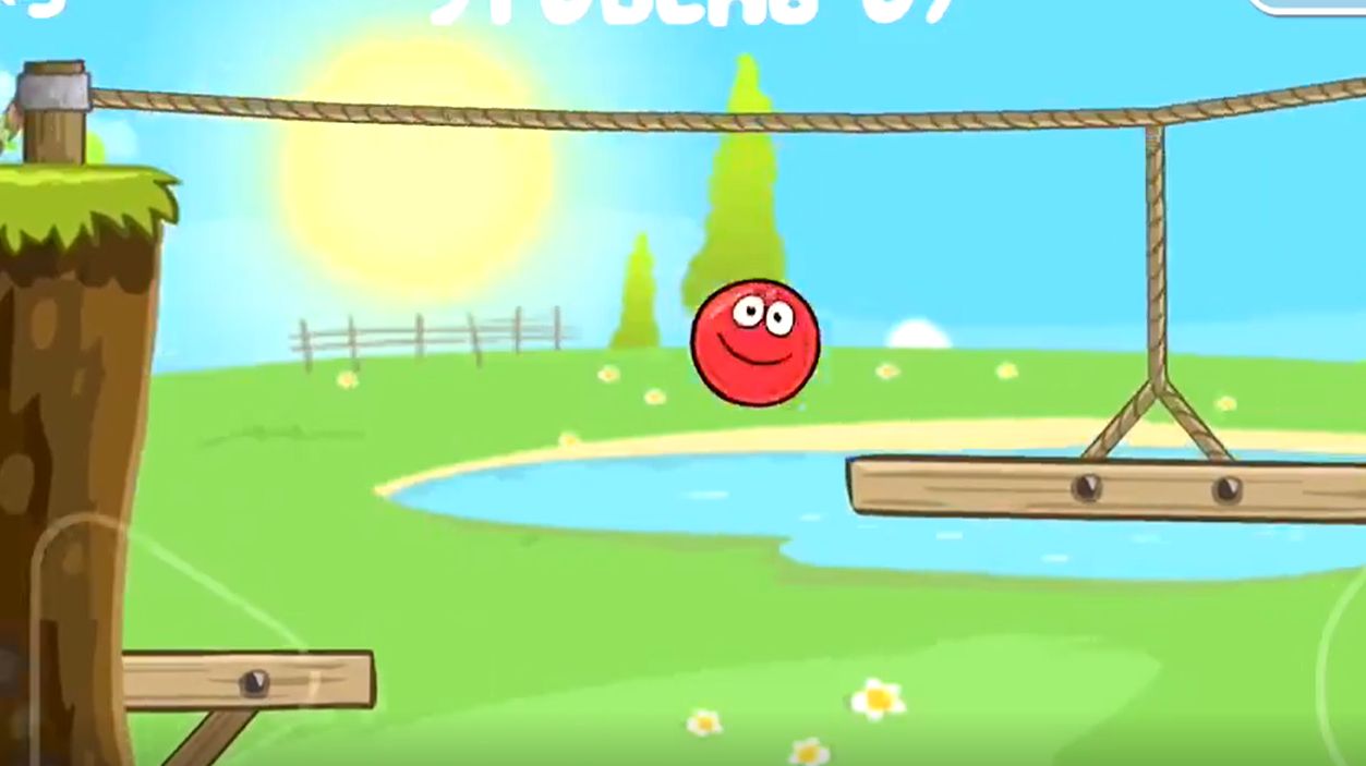 Красный шар .