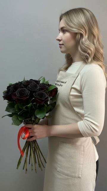 Букет чёрных роз - Rostov-buket.ru