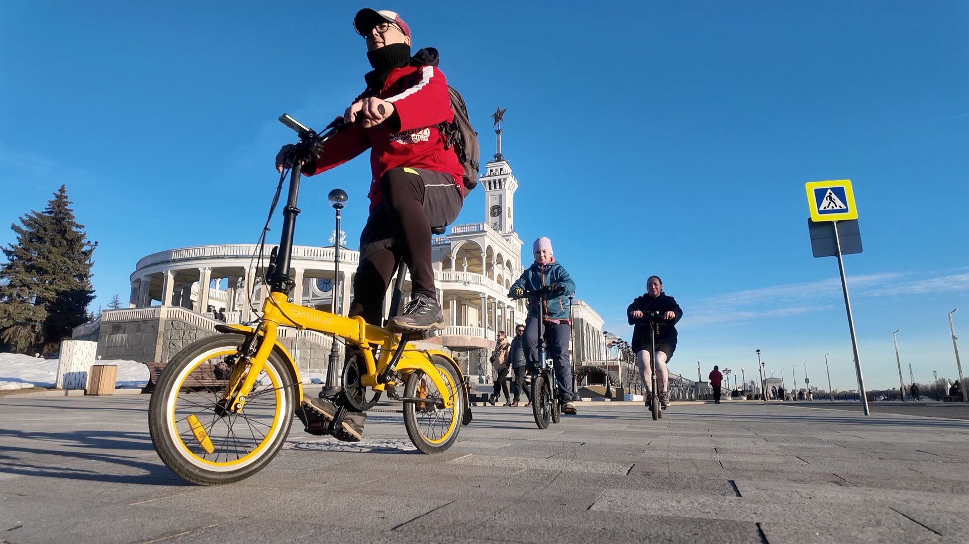 К речному вокзалу - первый выезд в году - Москвография - Что посмотреть в Москве