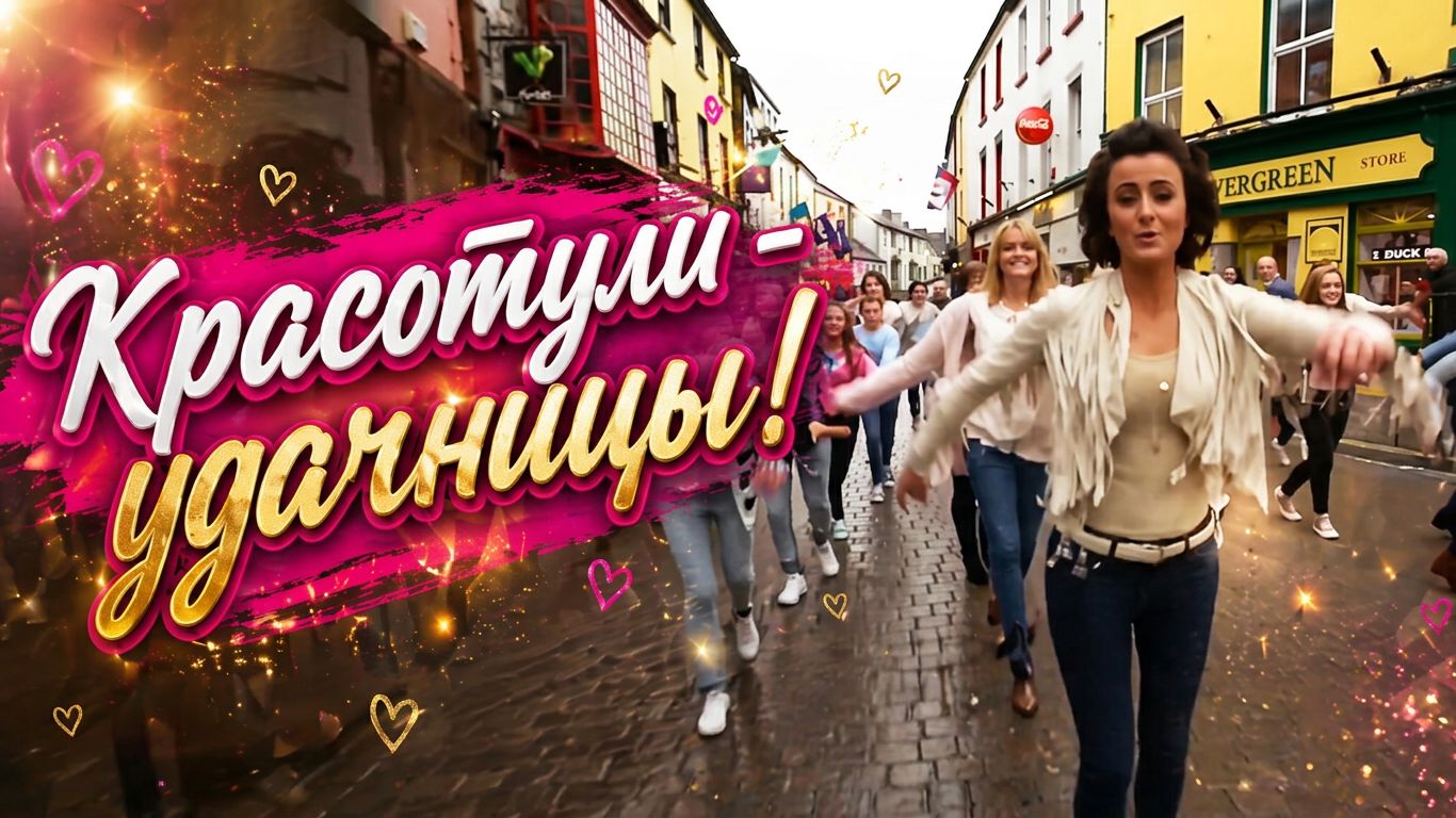 МЫ КРАСОТУЛИ - дуэт Антракт - флэшмоб