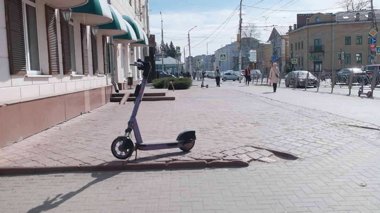 Точки размещения электросамокатов взяли на контроль в администрации областного центра
