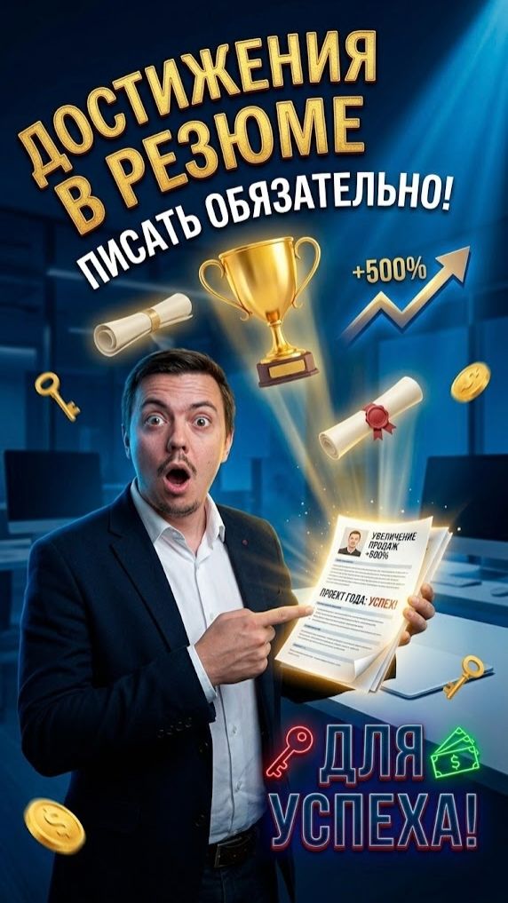 Достижения в резюме!