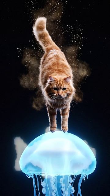 Прыжок в неизвестность #cat #funnycats #cute #прикольныекоты #веселыекоты #видосыоткота #cutecat