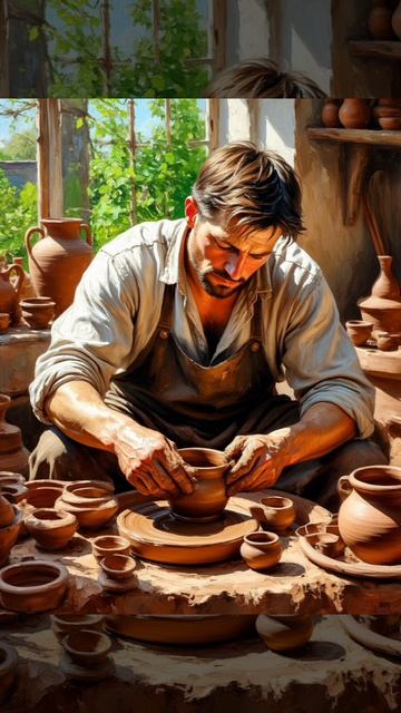 Бесформенный глины кусок