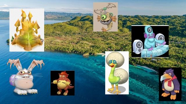 малахитовый остров(это новое имя Квинт острова) 3 волна