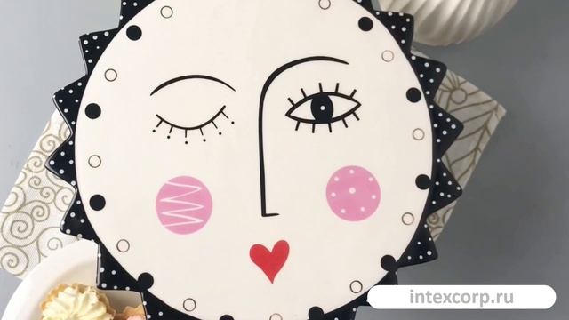 Блюдо для торта ДЕНЬ И НОЧЬ, 25х11 см, 019402-92.