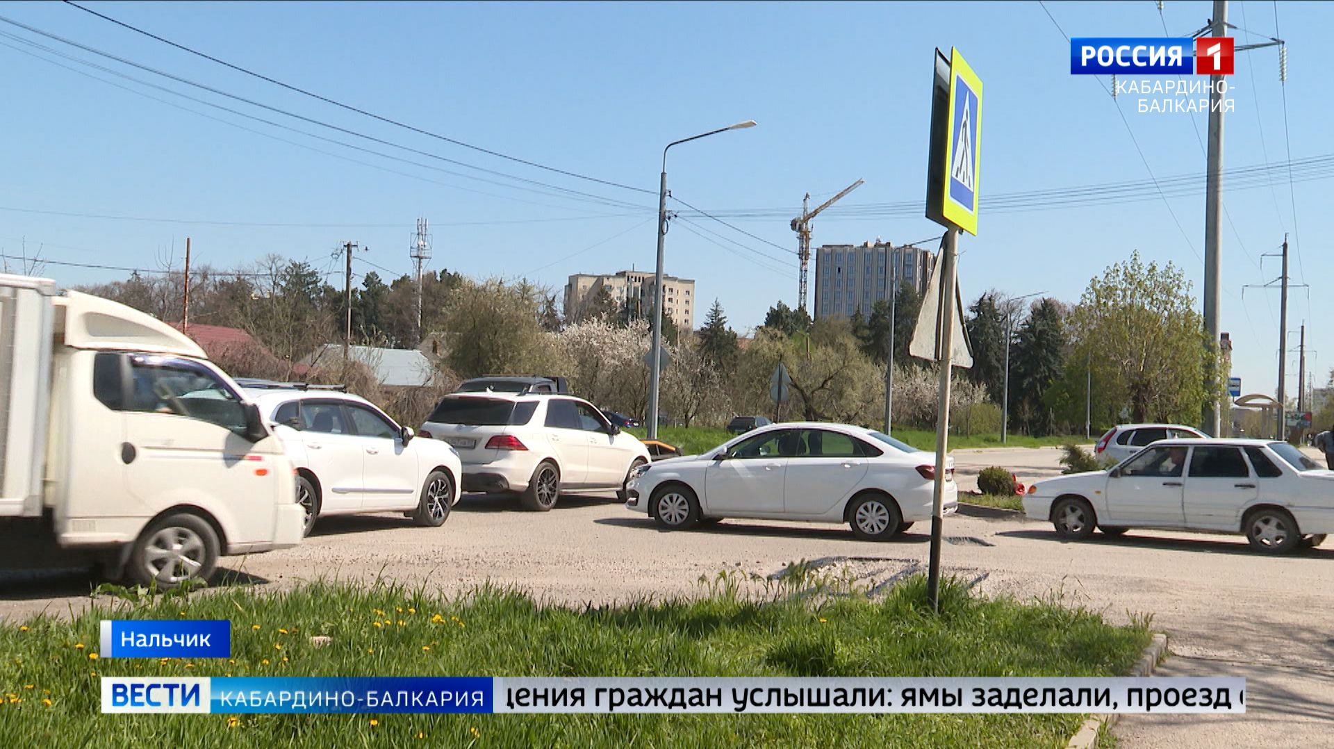 В Нальчике отремонтировали улицу Чернышевского на пересечении с Эльбрусской