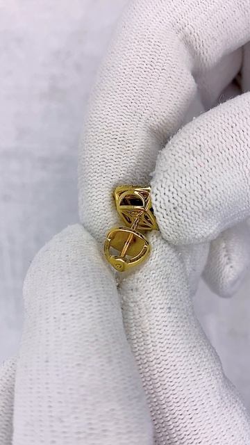 Серьги-пусеты со шпинелью и бриллиантами арт: К1602202600-01