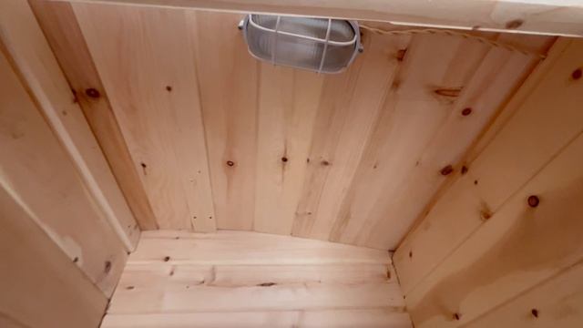 Снимаю обзор на бани собственного производства Квадро-овал 5*2,35