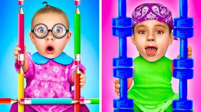 Мачо Против Ботанши в Тюрьме  Как Сбежать с Тюрьмы и Школы