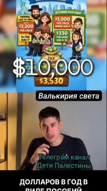 Красивая жизнь еврейской диаспоры за счет американского налогоплательщика.