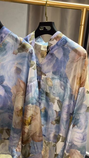 Рубашки с цветочным принтом