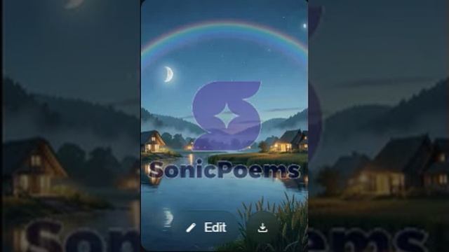 Сергей Есенин — Синее небо, цветная дуга (вар1)