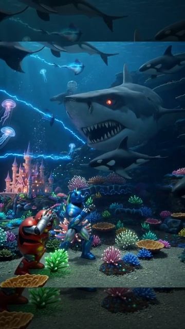 👉 😱 Роботов засосало под воду! | Мультизор — мультики для детей