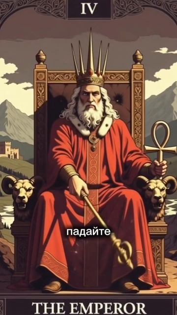 Ожившие арканы Таро. Император. #еленамалинина