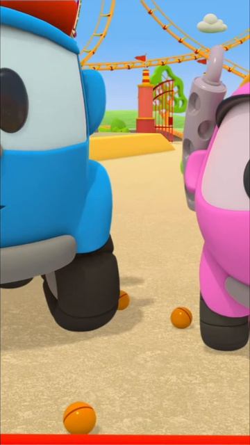 Машинки играют! Кто попадёт в цель? #длямалышей #мультик #грузовичок