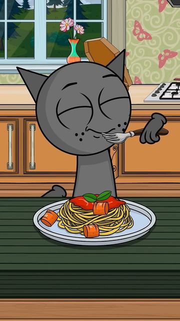 Gray Did NOT Appreciate This Fancy Dish 😭🍽 #sprunki #animation #cartoon #meme