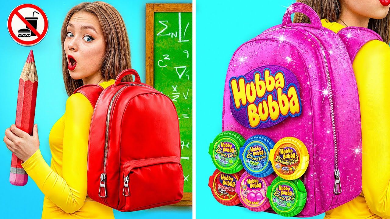 Как Пронести Сладости в Класс # Смешные Моменты от Candy DO