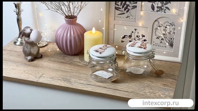 Банка для хранения ХОЗЯЙСТВЕННЫЙ ЗАЙКА, стекло, 11 см, 450 мл, 2053814-1.