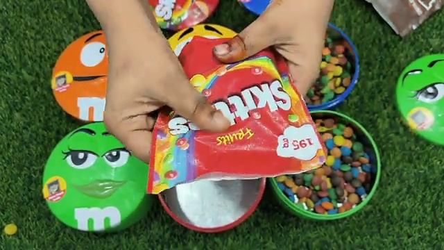 Asmr. Цветные конфеты. Видео для детей. Нэвкин тв.(25)