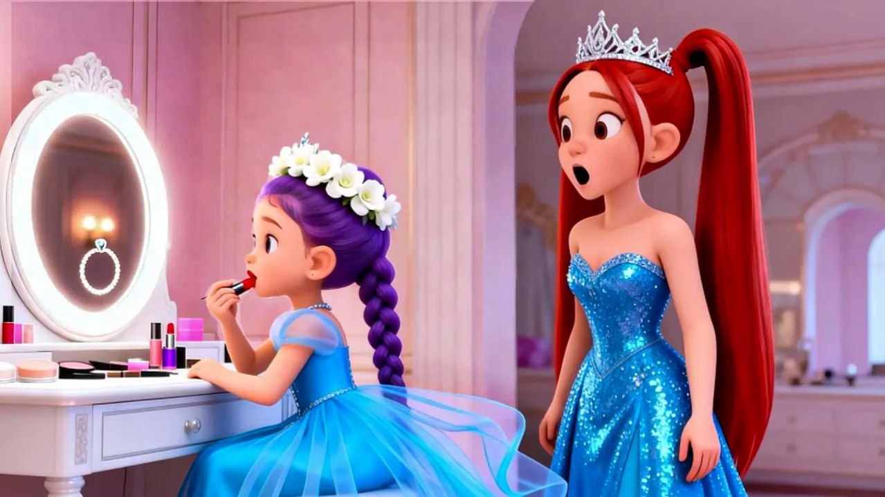 😱 Боже мой!💄Малышка Руми впервые красится и выглядит как Мира ｜ KPOP Охотники на демонов