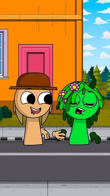 Why Is Vineria So Dramatic About Germs! 😳 #animation #sprunki #meme #incredibox