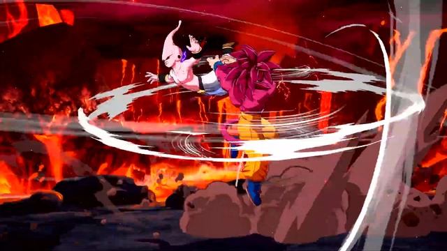 Dragon Ball FighterZ - Official SS4 Goku Trailer