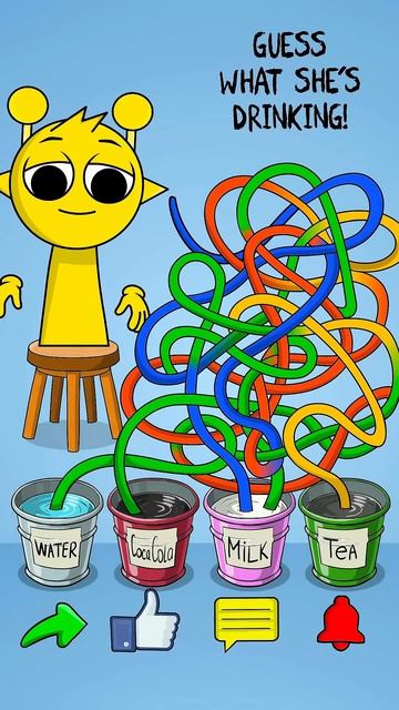 GUESS What He's Drinking #sprunki #animation #incredibox #trending