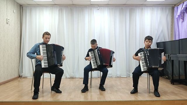 трио аккордеонистов Верхотурье Русский напев