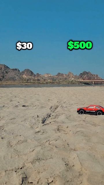 Дешёвая Vs дорогая машинка 🚗 Песчаное испытание! 🤩