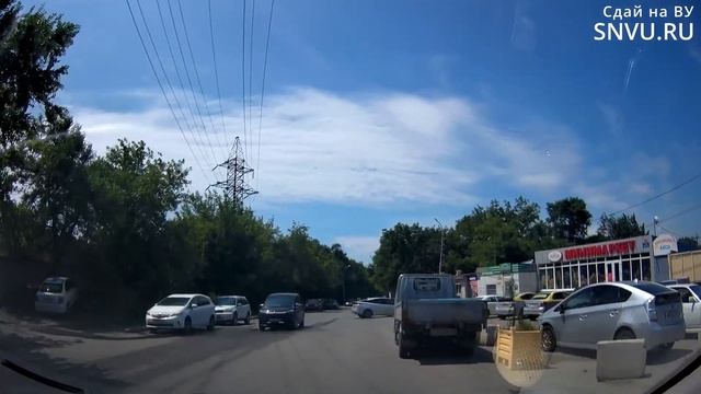 Иртышская - Гамарника. Экзаменационный маршрут ГИБДД № 2 БАМ. г. Владивосток