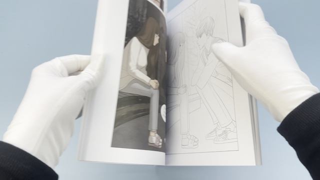 Истинная красота. Раскраска по вебтуну