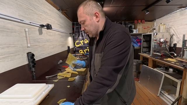 Первые результаты RIM заливок.