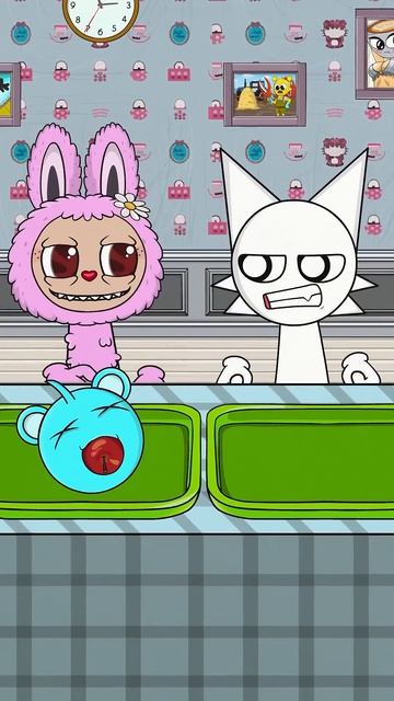 Grab the Heads 💪 #animation #shorts