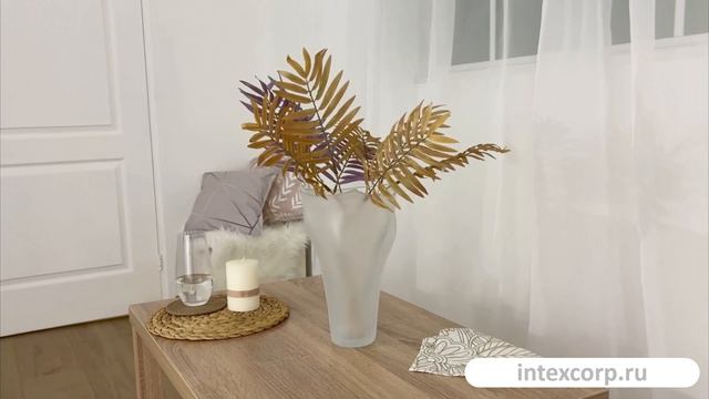 Декоративная ваза МАТТЭ, стекло, 30 см, 107371-00.