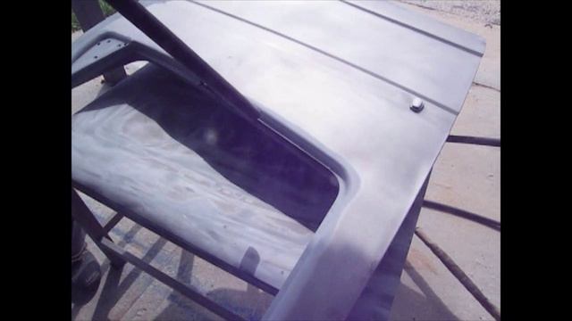 Цинкование двери Газели