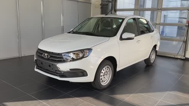 Автомобиль Lada Granta белый в автосалоне Аврора в Ростове-на-Дону (9060)