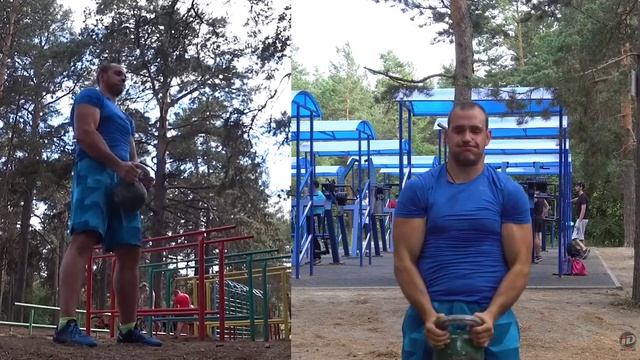 Тренировка мышц рук КОМПЛЕКС С ГИРЕЙ для дельт, бицепса и трицепса