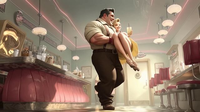 Танцы в бургерной. Весёлая песня.