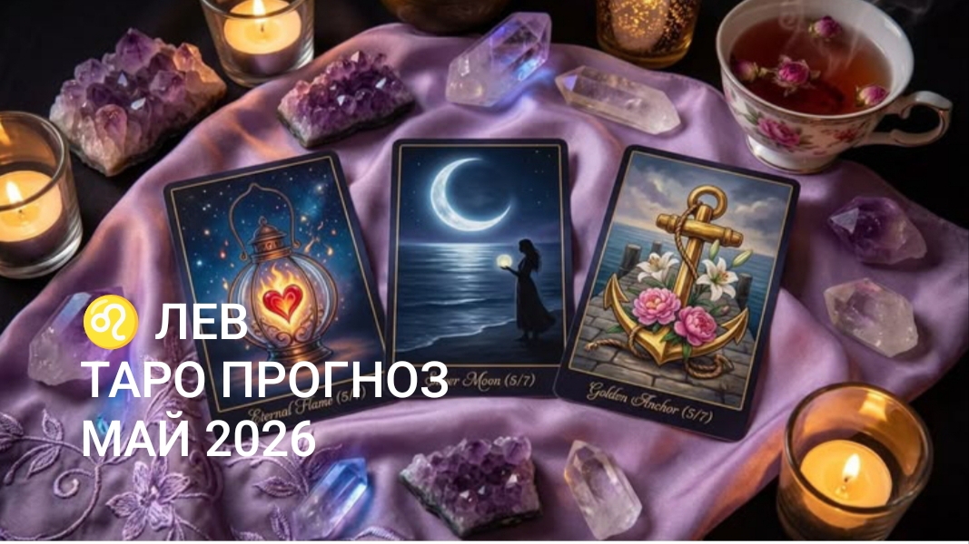 ♌ ЛЕВ ✨ ТАРО ПРОГНОЗ МАЙ 2026