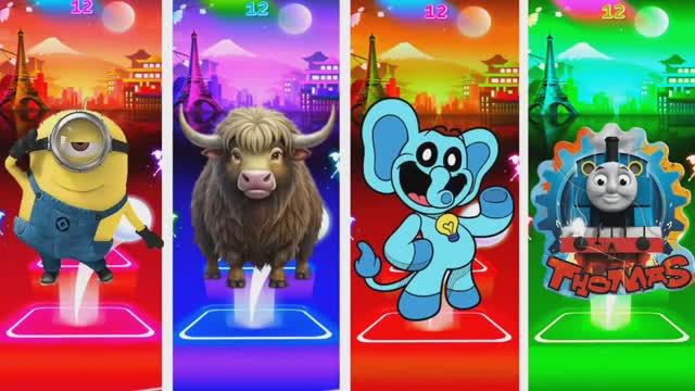 Миньоны против Хагги Вагги и Томаса! 🍌🚂 Эпичный баттл: Кто лучший? 🎶 Who Is Best