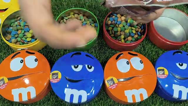 Asmr. Цветные конфеты. Видео для детей. Нэвкин тв.(7)